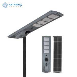 Đèn năng lượng mặt trời cao cấp 300W có Camera giám sát 4G