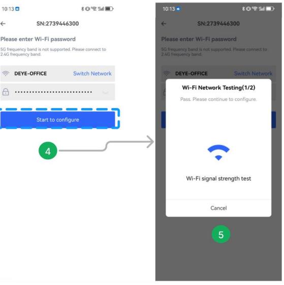 Hướng dẫn kết nối wifi cho biến tần Deye 2