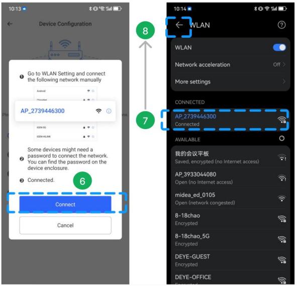 Hướng dẫn kết nối wifi cho biến tần Deye 3