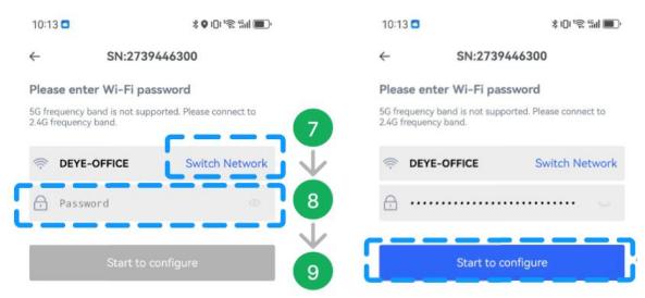 Hướng dẫn kết nối wifi cho biến tần Deye 7